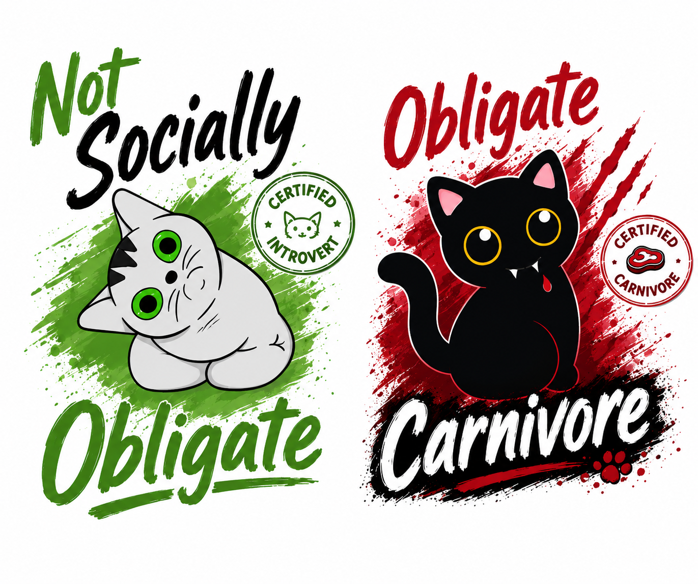 Which Cat t-shirt will you choose?